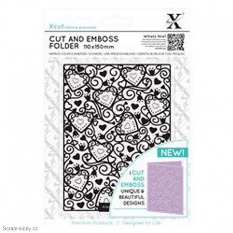 Embosovací kapsa - Srdíčka