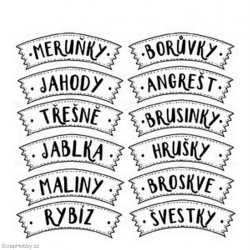 Meruňky, borůvky, jahody.....