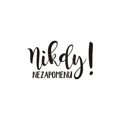 Nikdy nezapomenu!