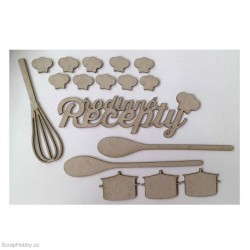 Rodinné recepty 17 ks