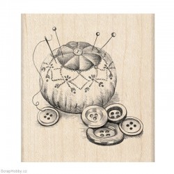 Razítko dřevěné - Jehelníček