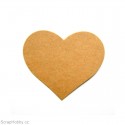 Srdíčka velká recyklovaná - 1 ks