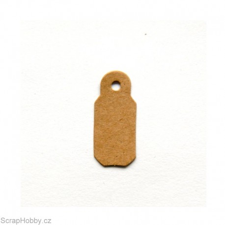 Visačky - obdelníkové - malé - 50ks