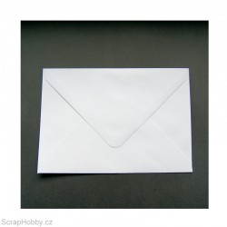 Scrapbooking - Obálky bílé A6