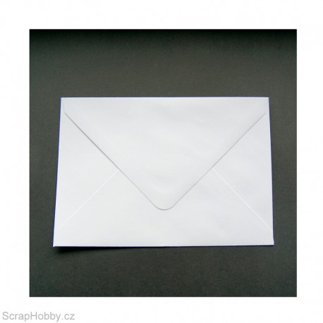 Scrapbooking - Obálky bílé A6