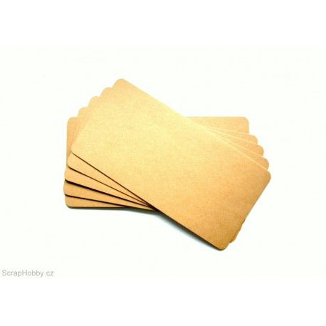 Recyklované papíry - oblé rohy