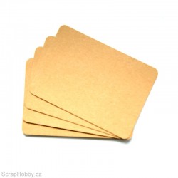 Recyklované papíry A6 - oblé rohy