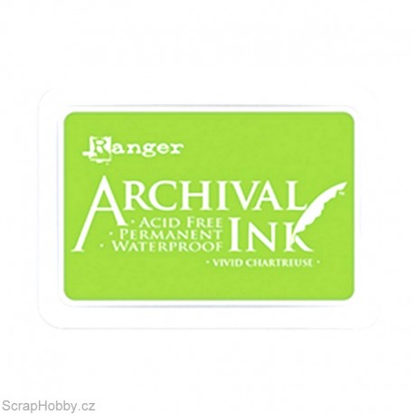 Razítkovací polštářek Archival - Vivid Chartreuse
