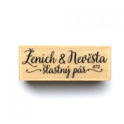 Ženich a nevěsta - šťastný pár