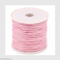 Voskovaná stužka 1mm - růžová