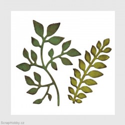 Větvičky s listy - 2 ks