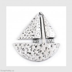 Loďka - platina - 1