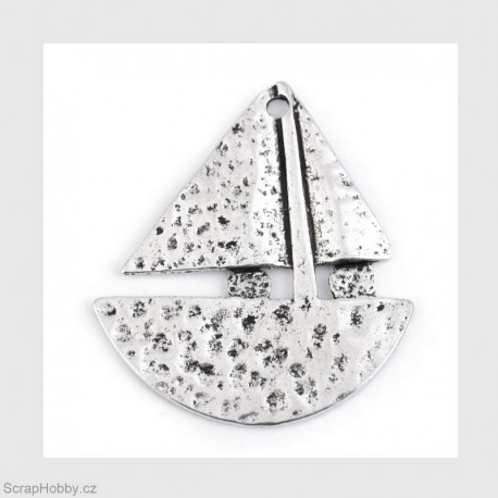 Loďka - platina - 1