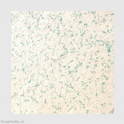 Thajský papír - Ruční morušový papír - tamarind tyrkysový