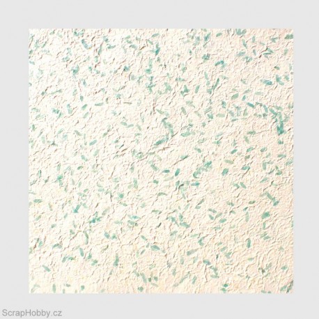 Thajský papír - Ruční morušový papír - tamarind tyrkysový