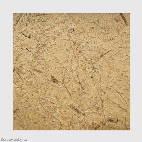 Ruční morušový papír - přírodní kokosový