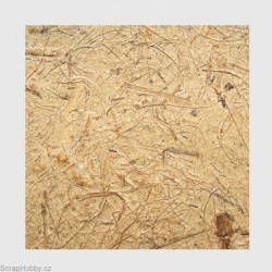 Ruční morušový papír - kokosový - hnědý