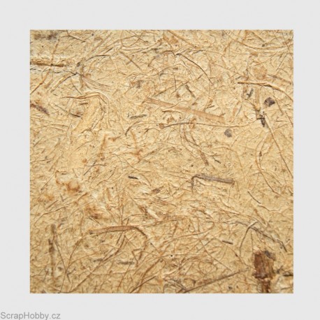 Ruční morušový papír - kokosový - hnědý