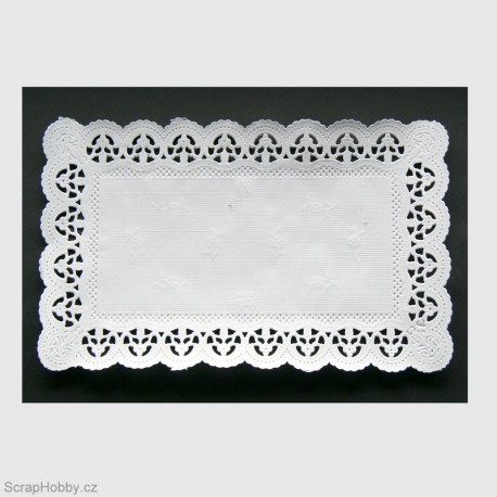 Dekorativní krajka - hranatá - 100 ks