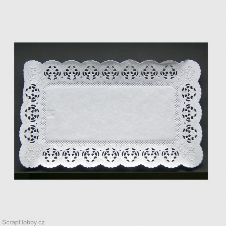 Dekorativní krajka - hranatá - 100 ks