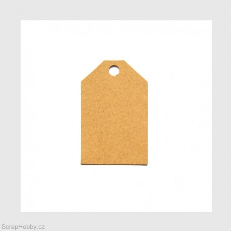 Visačky - kosené 7 x 4,5 - 100ks