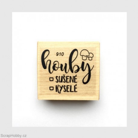 Houby - sušené, kyselé