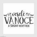 Veselé Vánoce a šťastný nový rok