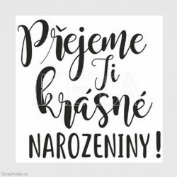 Přejeme Ti krásné narozeniny
