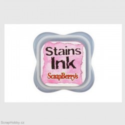 Razítkovací polštářek - Stains Ink - růžový