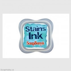 Razítkovací polštářek - Stains Ink - modrý