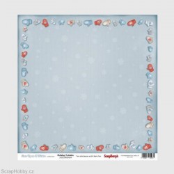 Oboustranný papír -Once Upon A Winter - Holiday Festivities