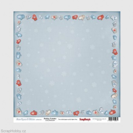 Oboustranný papír -Once Upon A Winter - Holiday Festivities