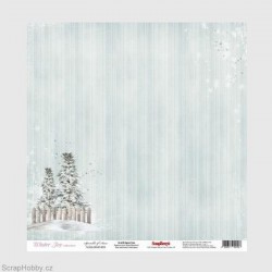 Jednostranný papír - Winter Joy - Sprinkle of Snow