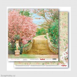 Oboustranný papír - Garden of Delights - Secret Garden