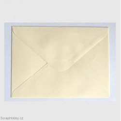 Obálky smetanové obdelníkové
