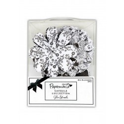 Scrapbooking - Kytičky velké Capsule Beckley Black