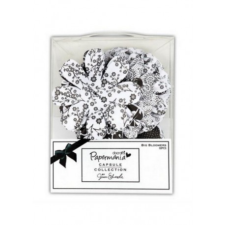 Scrapbooking - Kytičky velké Capsule Beckley Black