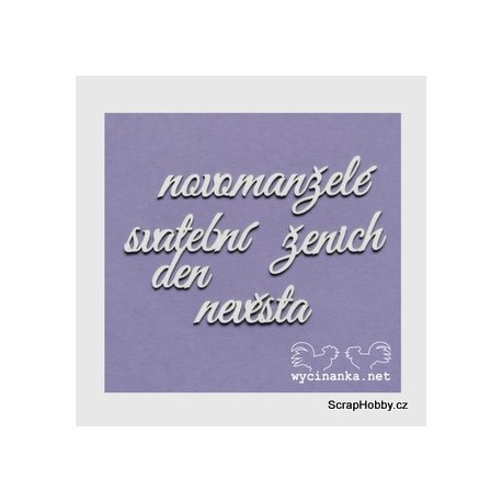 Ženich, nevěsta, novomanželé....