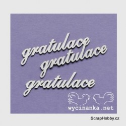 Gratulace - 3ks