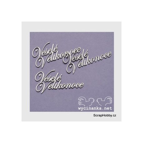 Veselé Velikonoce - 3ks