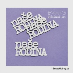 Naše rodina - 3ks