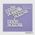 Naše rodina - 3ks
