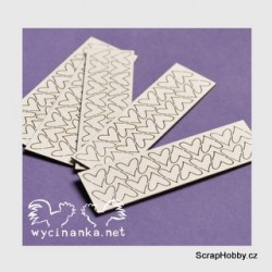 Chipboard - Srdíčka - 100ks II.