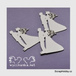 Ženich a nevěsta -2. - 3ks