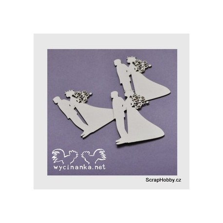 Ženich a nevěsta -2. - 3ks