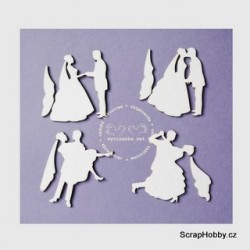 Svatební den - 4 ks.