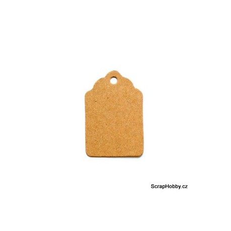 Visačky - s vlnkami - střední - 50ks