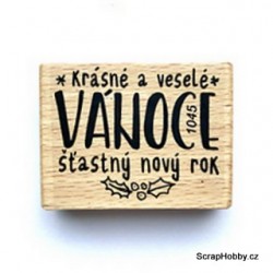 Krásné a veselé Vánoce, šťastný nový rok