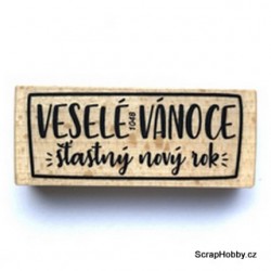 Veselé Vánoce, šťastný nový rok.