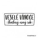 Veselé Vánoce, šťastný nový rok